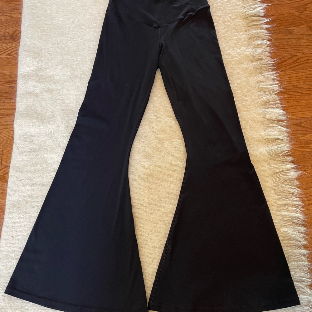 Aerie Black Flare Leggings